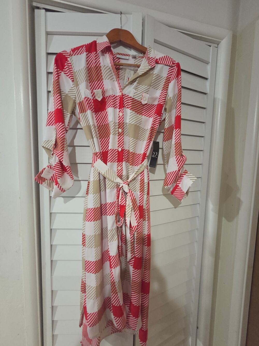 New York & Company Belted dress